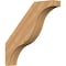 Ekena Millwork 5 1/2"W x 30"D x 30"H Funston Smooth Knee Brace, Western Red Cedar BRC06X30X30FST00SWR - alternate 1